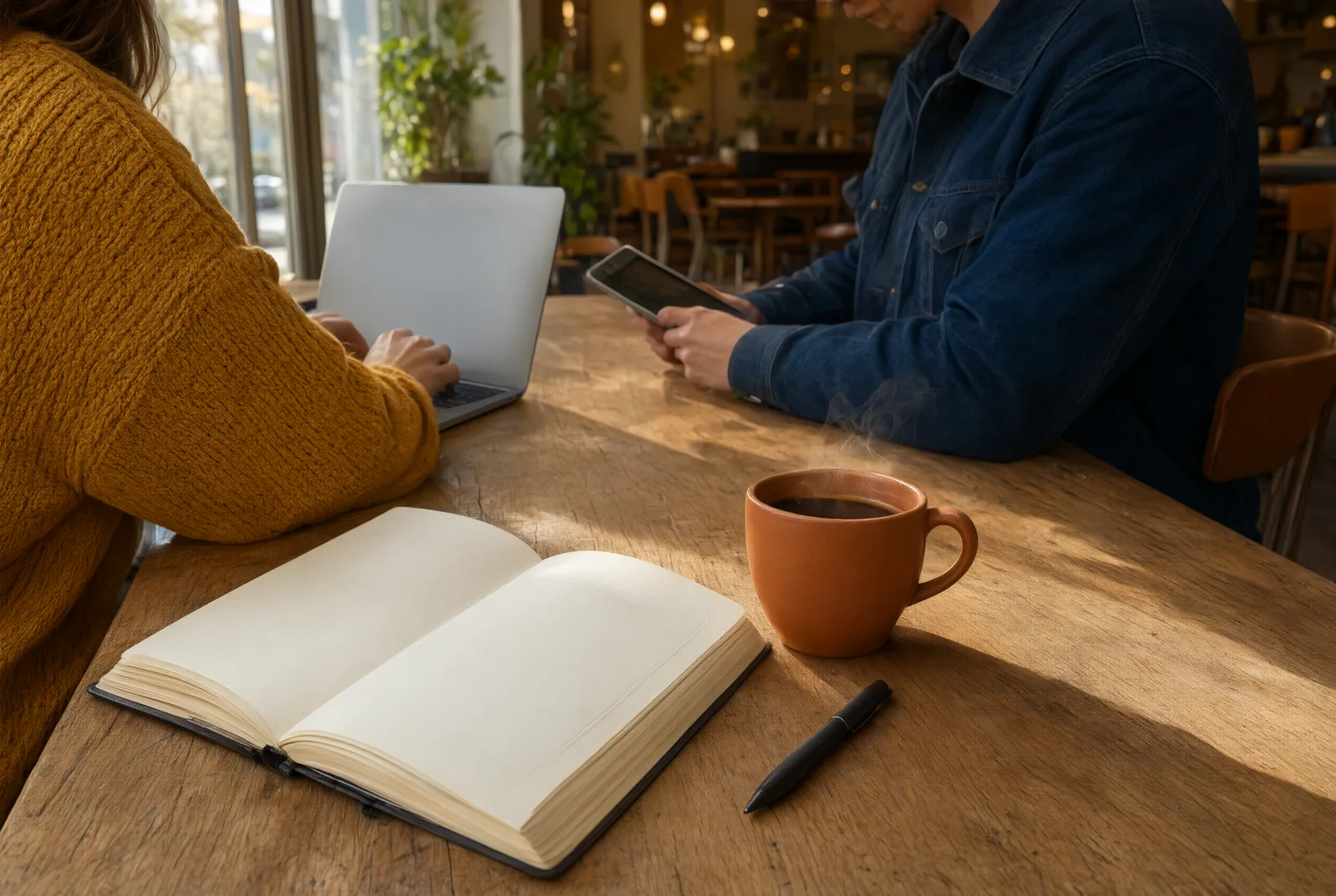 Group Work in a Cafe: When It Works