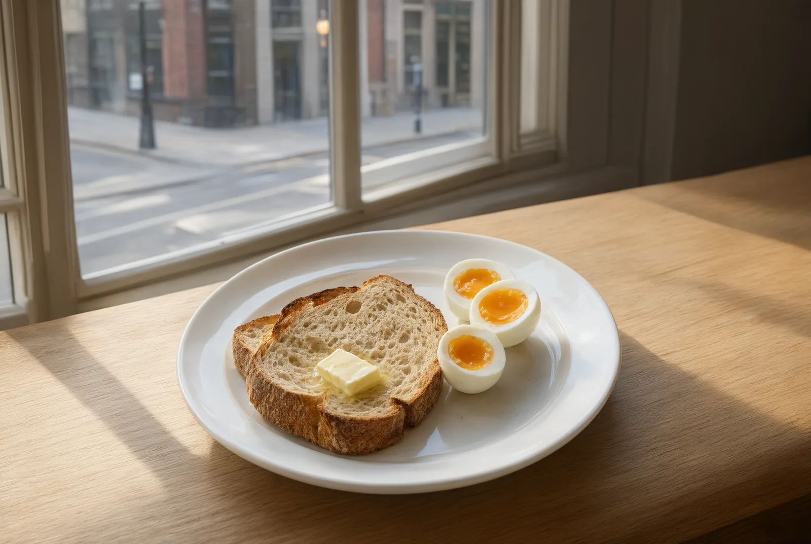 Hotel Breakfast Versus Walking Two Streets